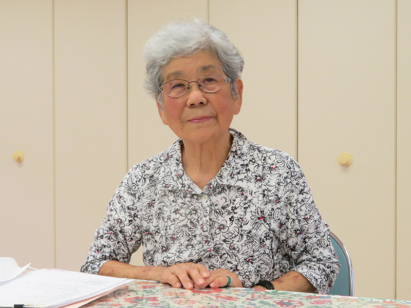 沖縄出身　渡久地芳子さんに戦争体験を聞く（上）パラオ編 　ジャングルで終戦迎える